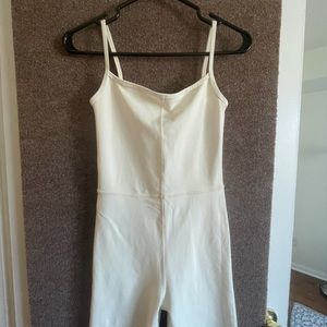 Super cute Wilfred romper in cream/white color.
